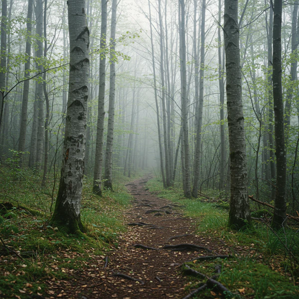 Serene Forest Path