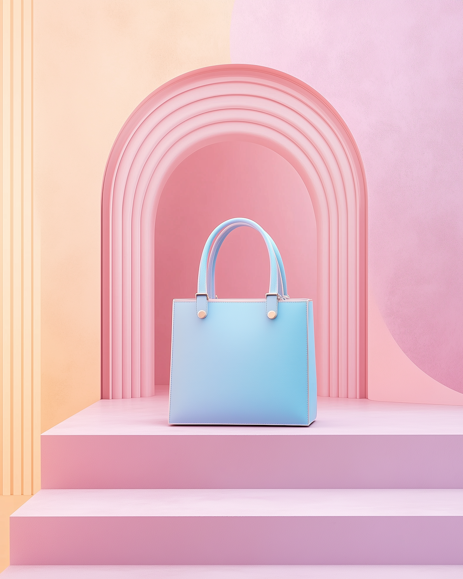 Pastel Handbag Display