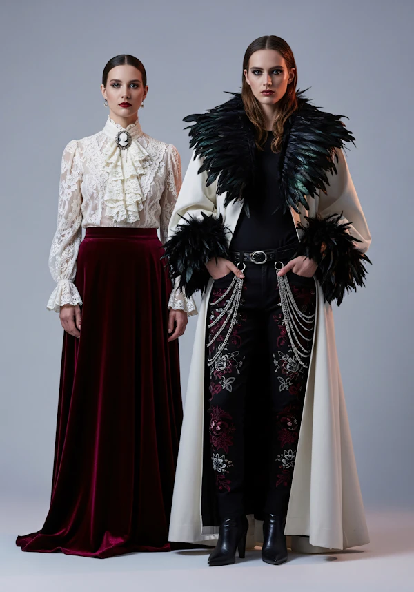 Contrasting Fashion Styles