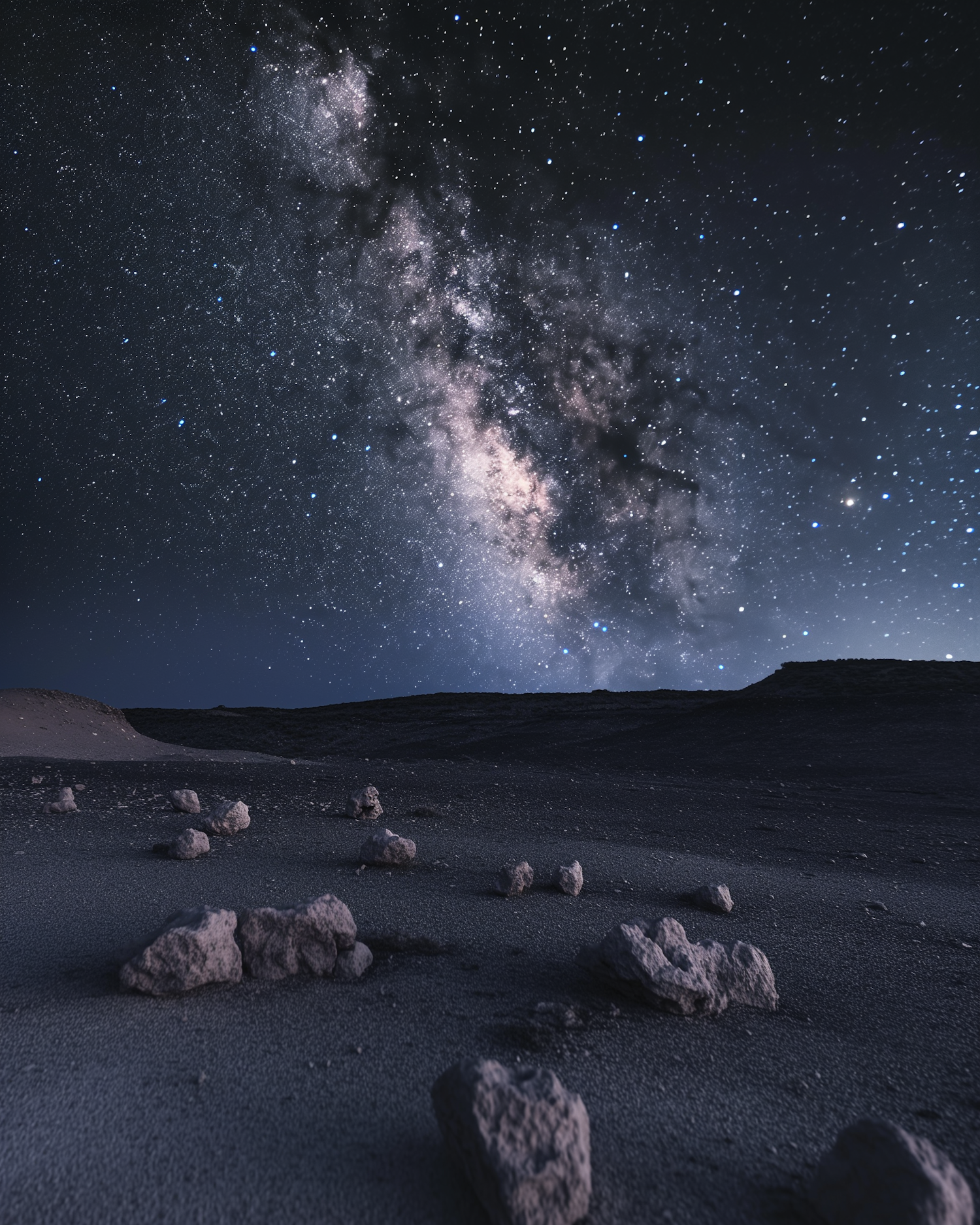 Starry Desert Night