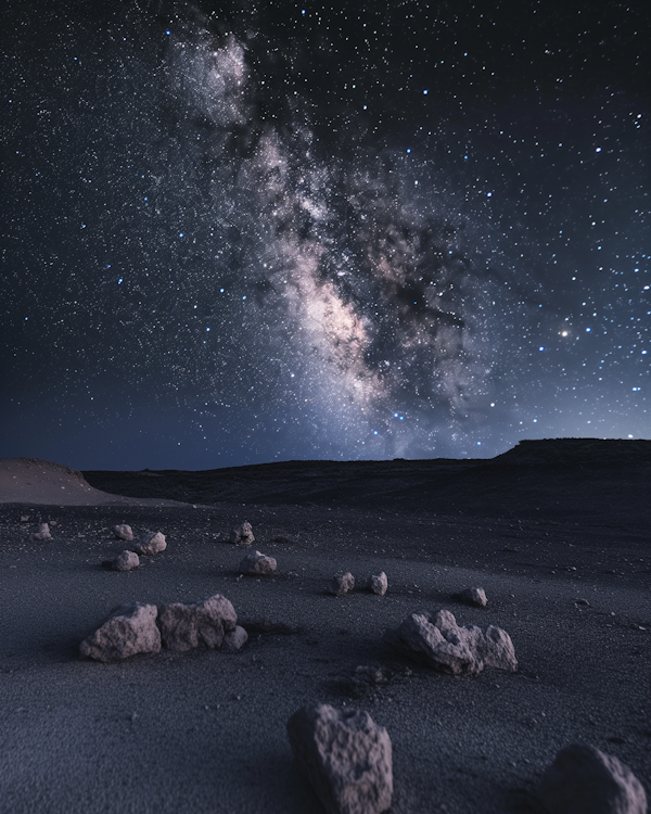 Starry Desert Night