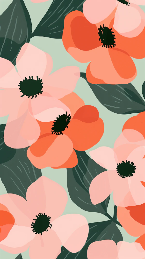 Vibrant Floral Pattern