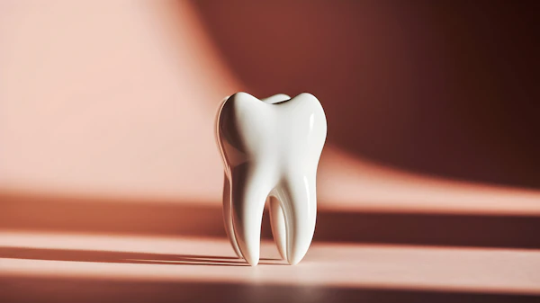 3D Molar Tooth Render