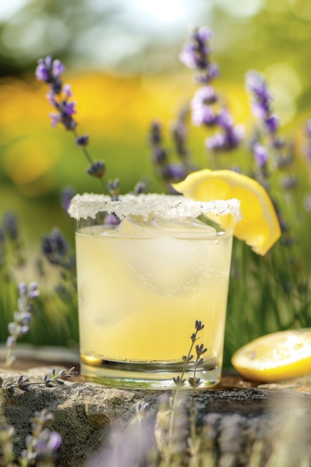 Summer Lemonade Amongst Lavender