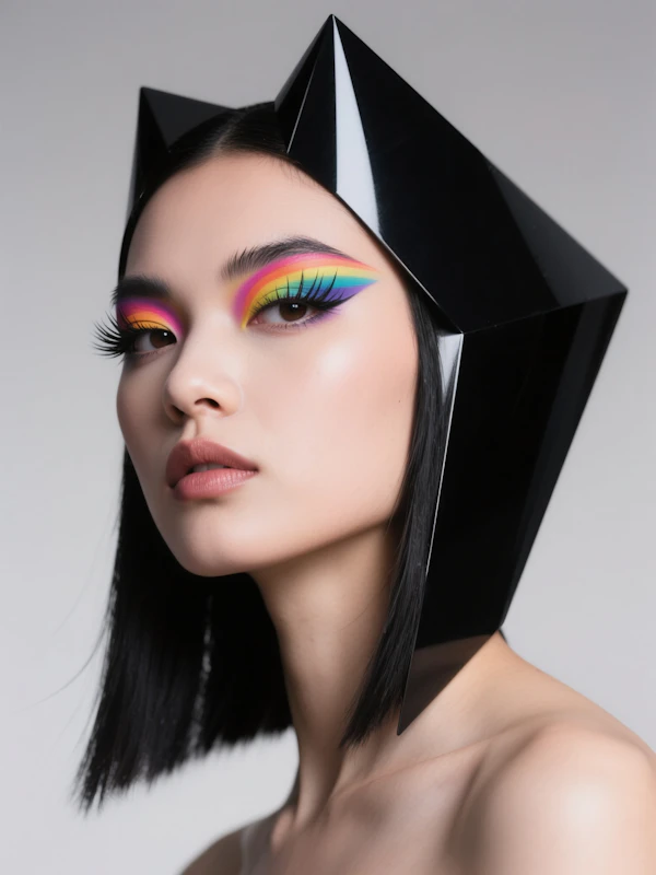 Artistic Portrait Close-Up