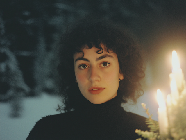 Candlelit Portrait