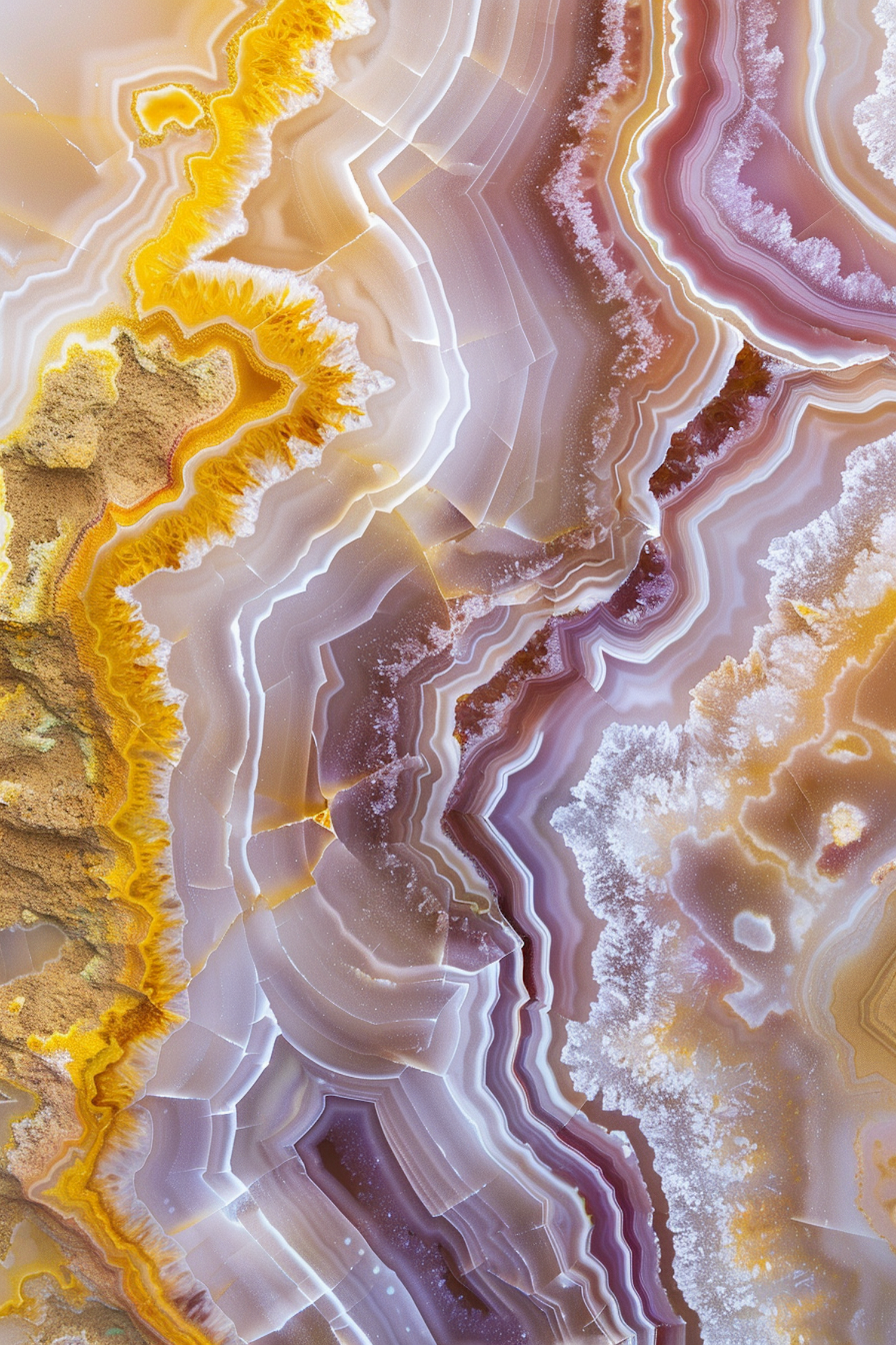 Intricate Agate Close-up