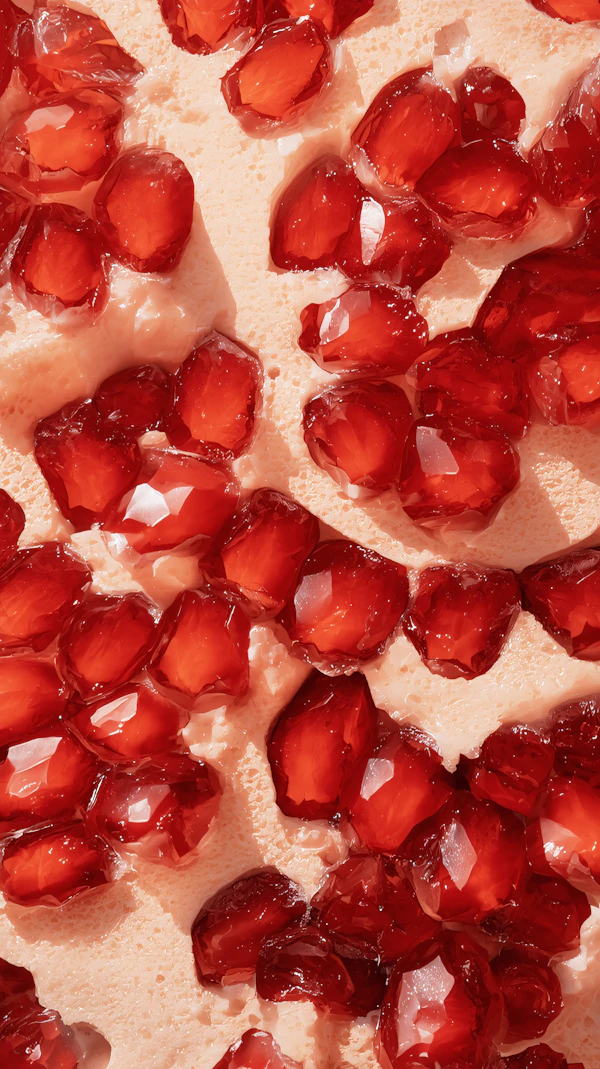 Pomegranate Close-Up