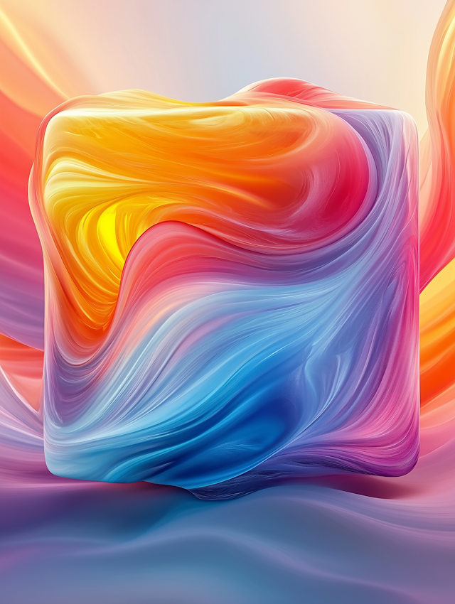 Vibrant Abstract Waves