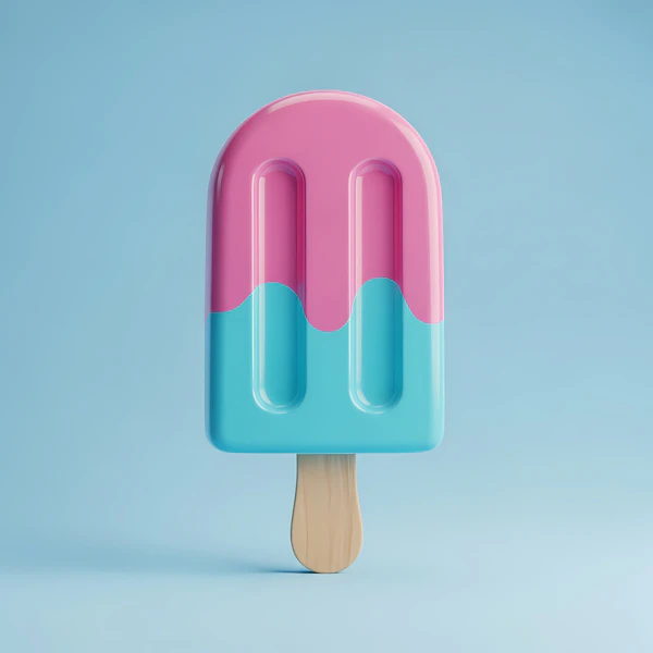 Stylized Popsicle Art