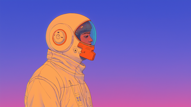 Astronaut in Focus