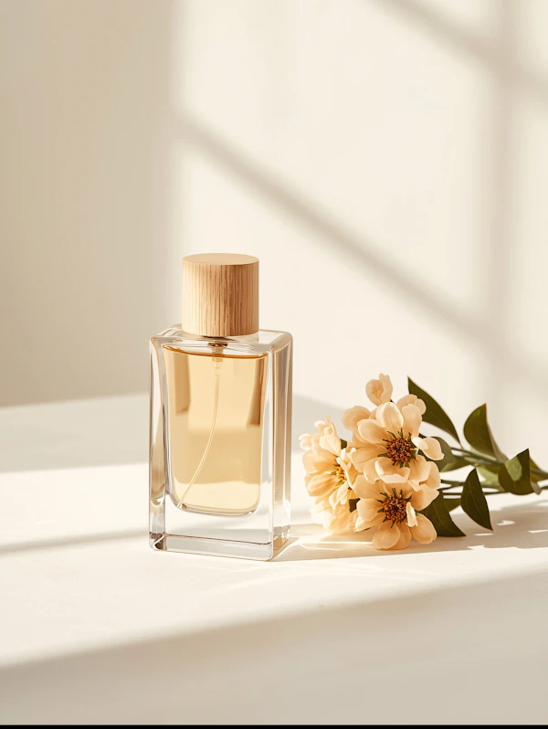 Elegant Perfume Display