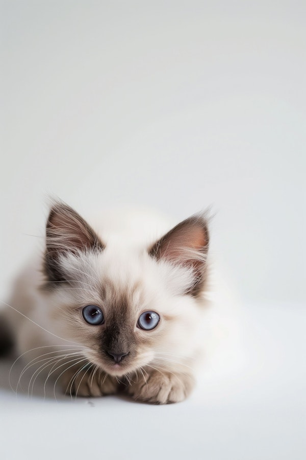 Playful Siamese Kitten