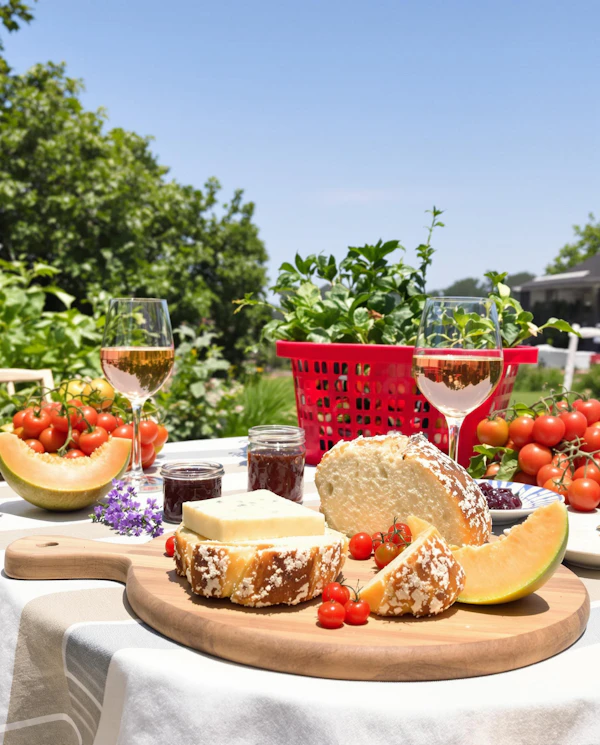 Summery Outdoor Table