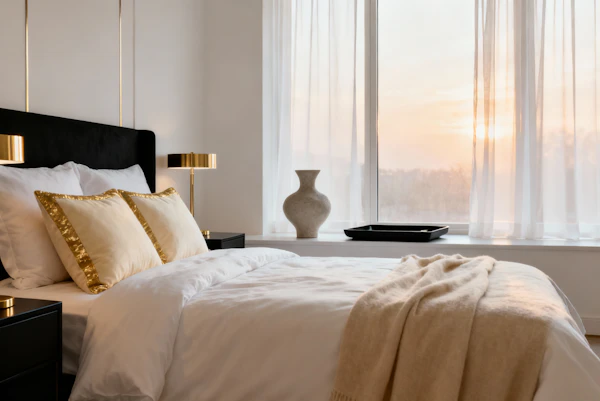 Elegant Bedroom Scene