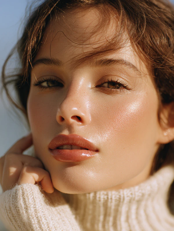 Warm Portrait Close-Up