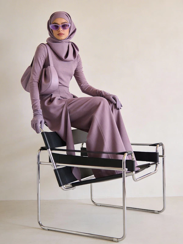 Lavender Elegance Portrait
