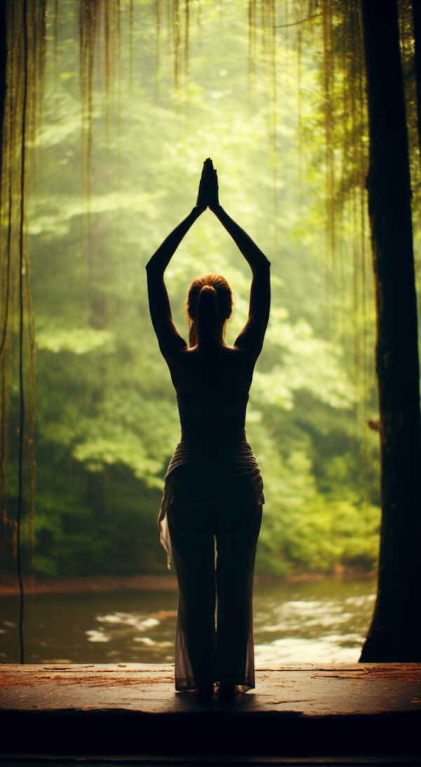 Tranquil Essence Yoga Pose