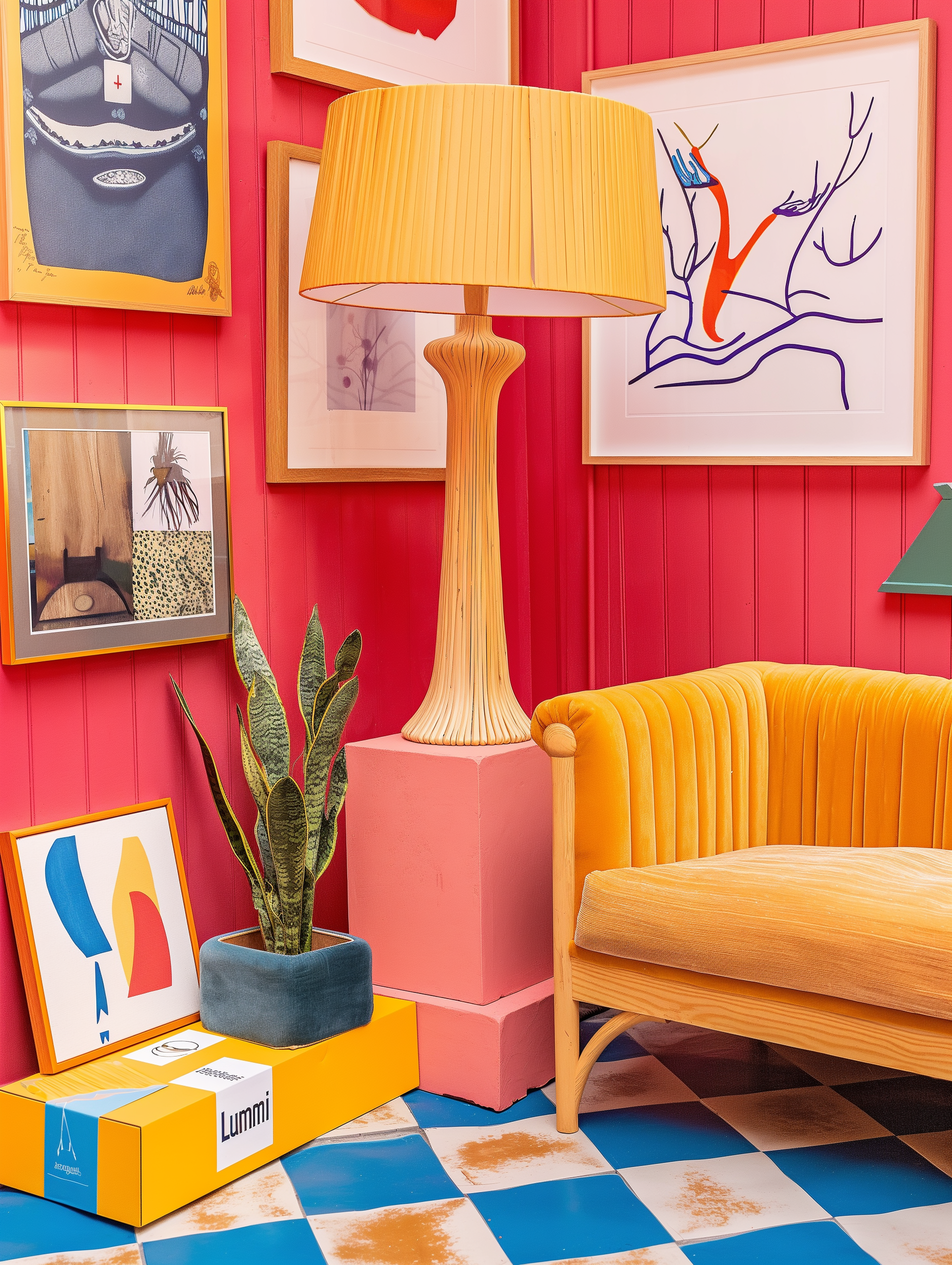 Modern Retro Interior Design Photo on Lummi