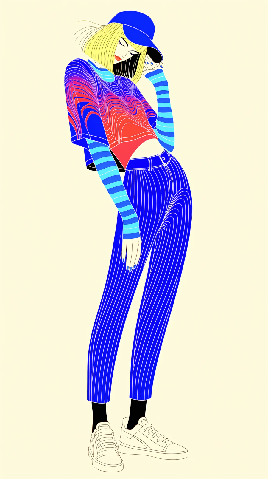 Stylized Fashion Pose