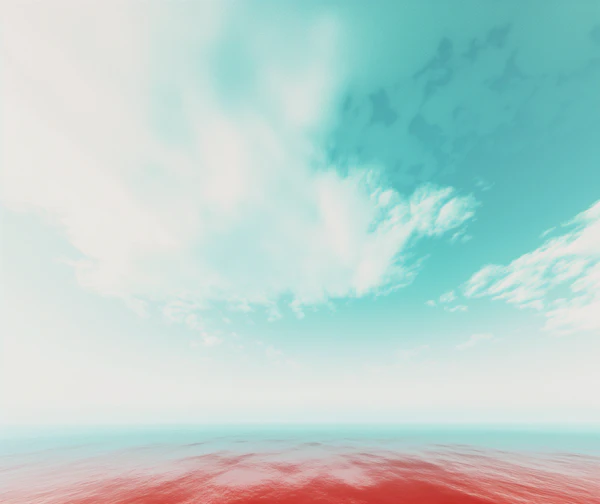 Surreal Gradient Landscape