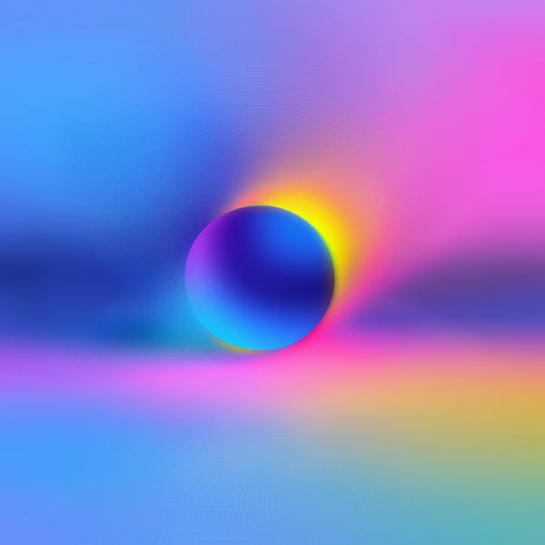 Glowing Sphere Artwork