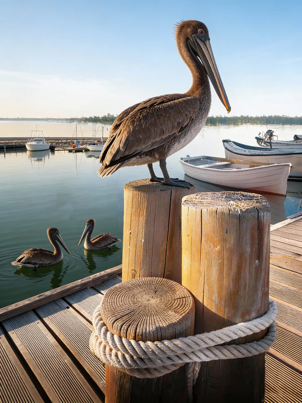 Serene Coastal Scene