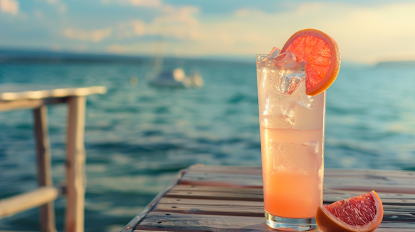 Tropical Sunset Drink