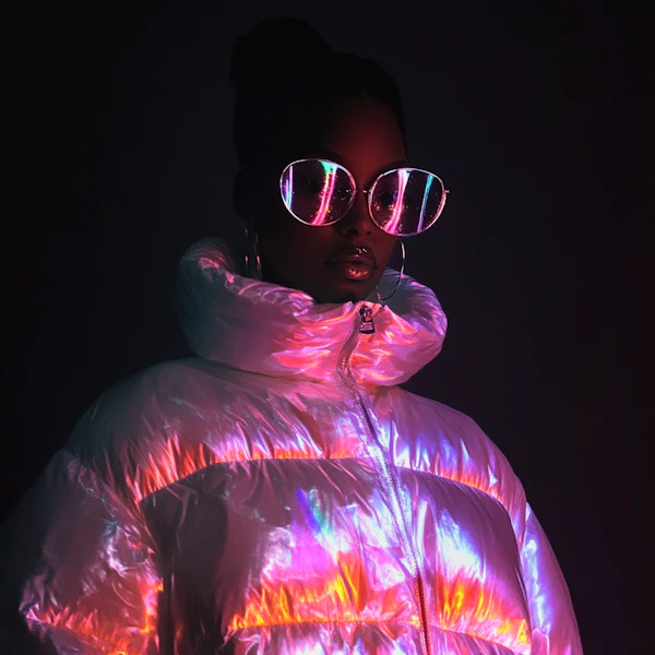 Futuristic Fashion Glow