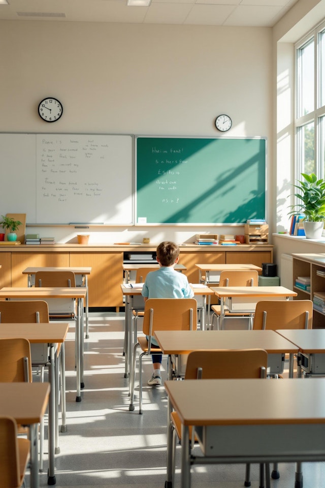 Child in Classroom