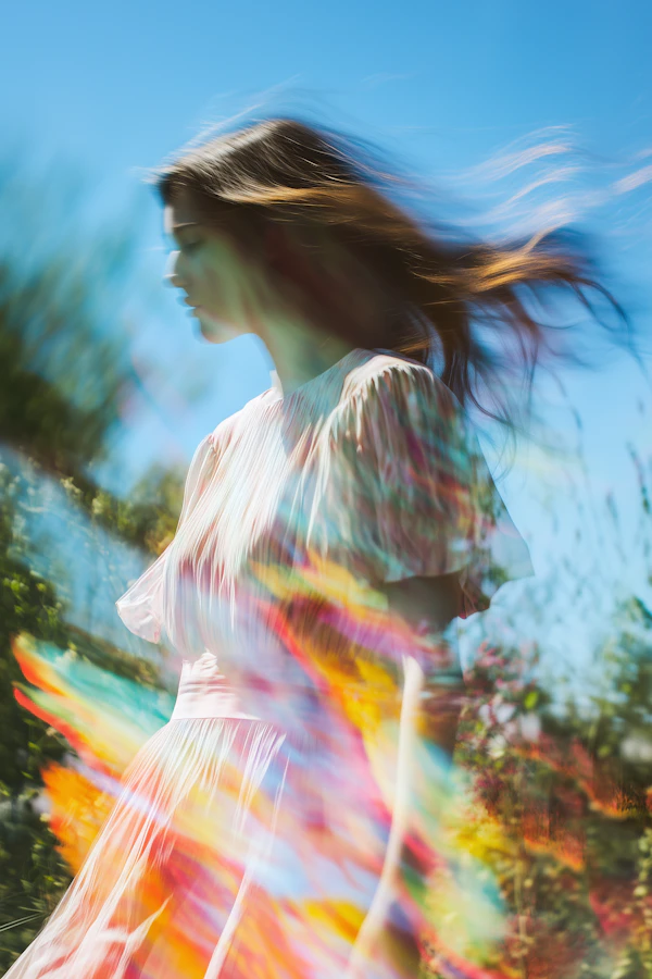 Ethereal Woman Outdoors