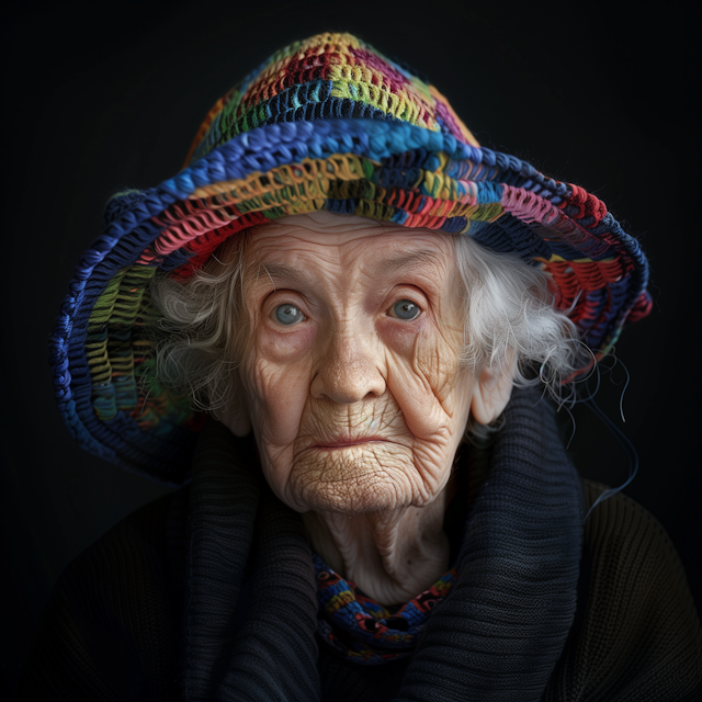 Old Woman Portrait