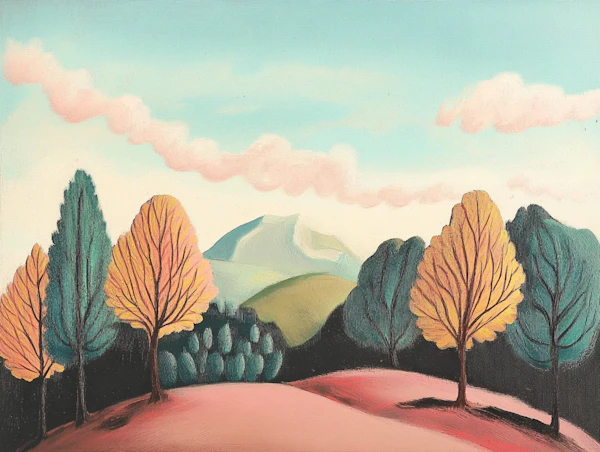 Autumn Landscape Painting