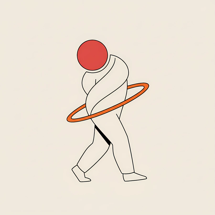 Abstract Human Figure