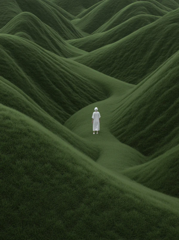 Serene Green Hills