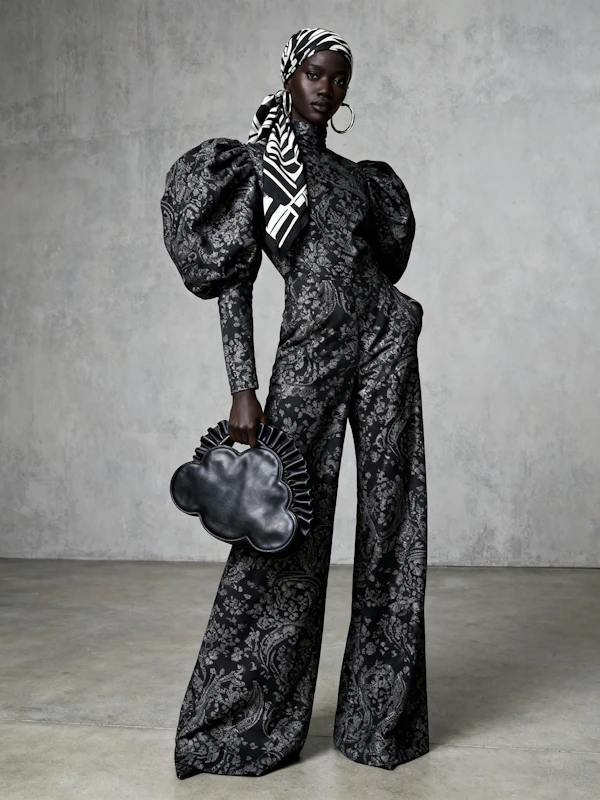 Avant-Garde Fashion Pose
