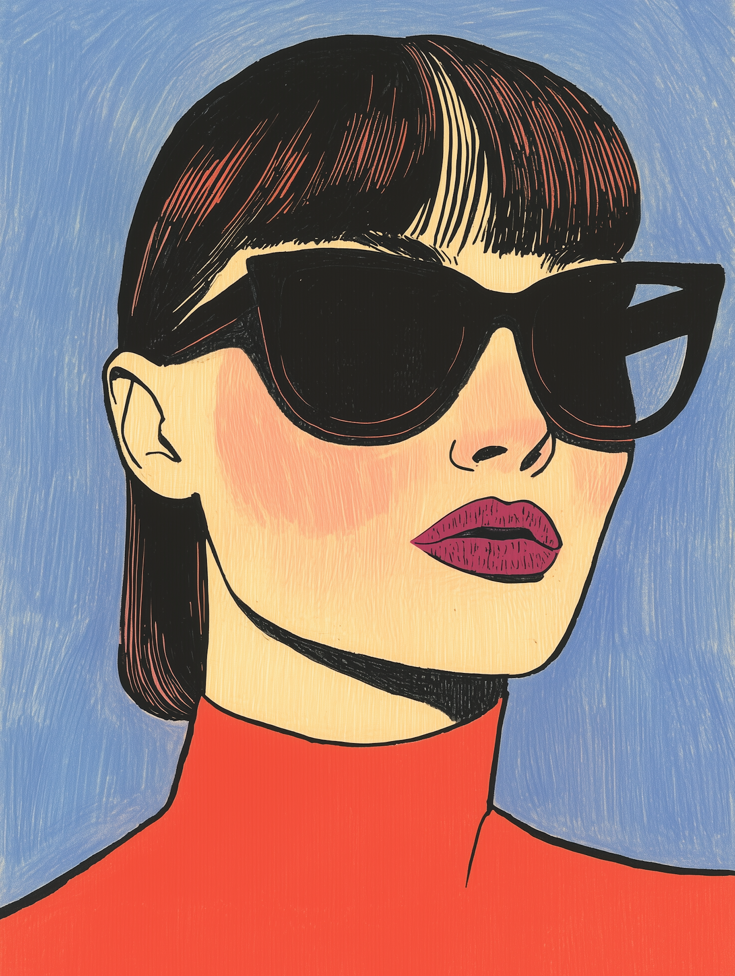 Stylized Fashion Portrait