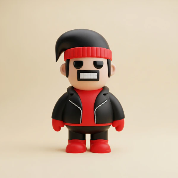 Stylized Cartoon Character