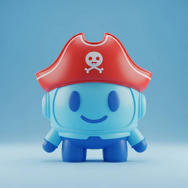 Cartoon Pirate Character