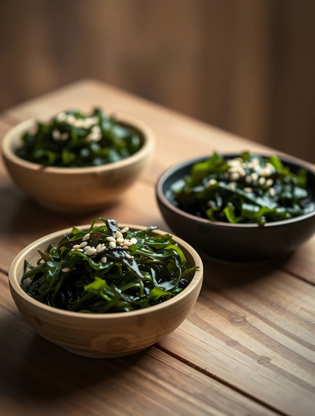 Seaweed Salad Trio