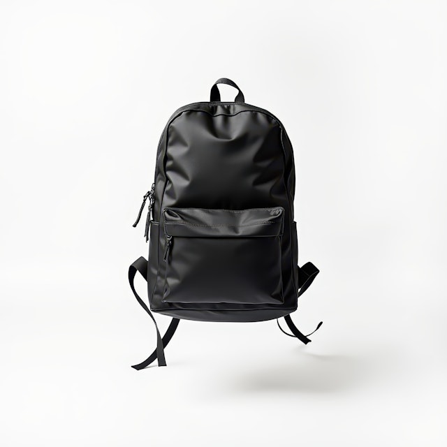 Sleek Black Backpack