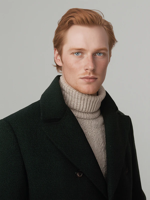 Portrait of Red-Haired Man