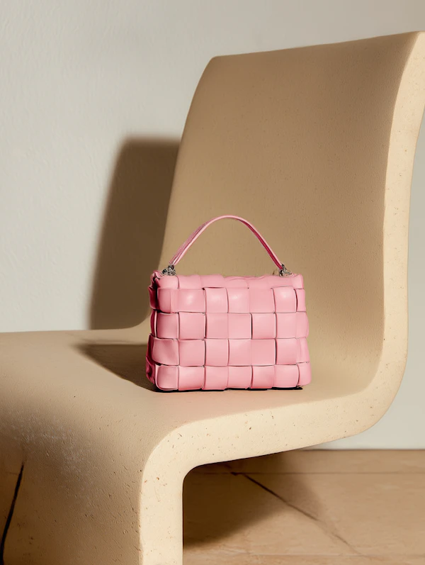 Pink Handbag Display