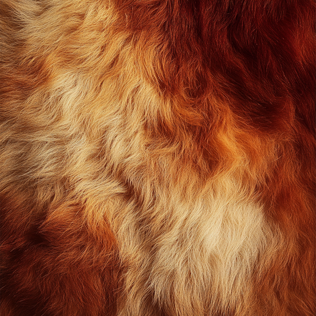 Close-up of Textured Animal Fur