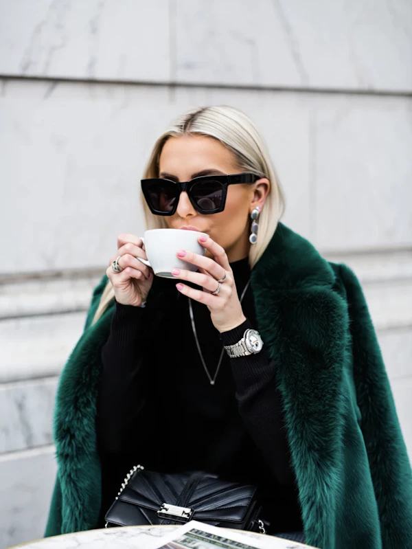 Stylish Woman Outdoors