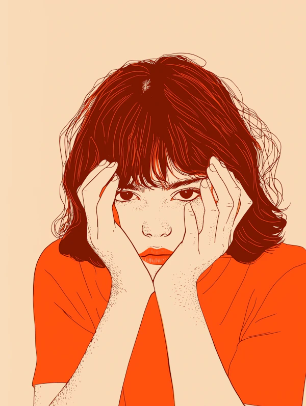 Contemplative Portrait