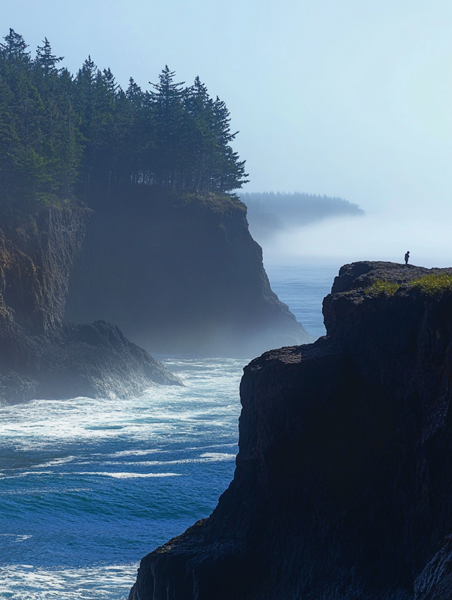 Dramatic Coastal Scene