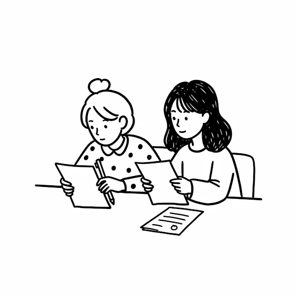 Collaborative Study Scene