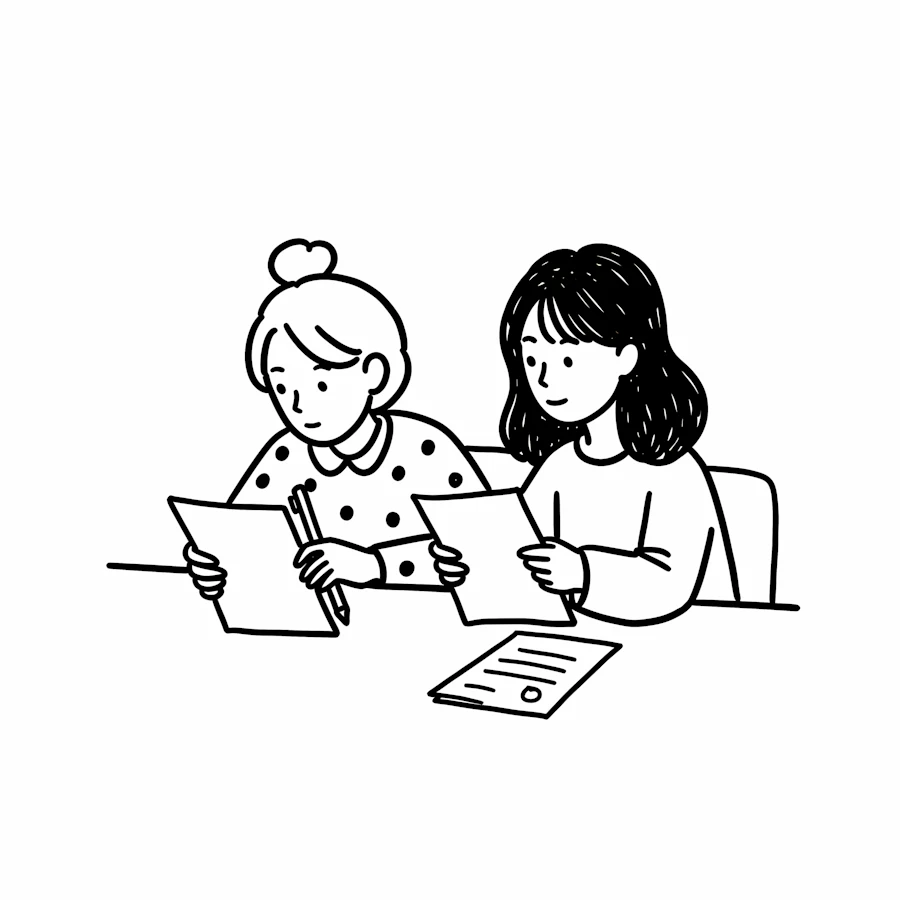 Collaborative Study Scene