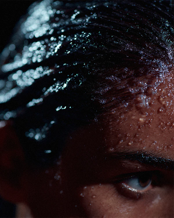 Wet Hair Close-Up